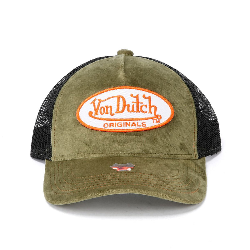 Von Dutch Trucker Kent Cotton Khaki/Black Caps