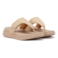 FitFlop F-Mode Go Adjustable Flatform Women's Beige Sandals