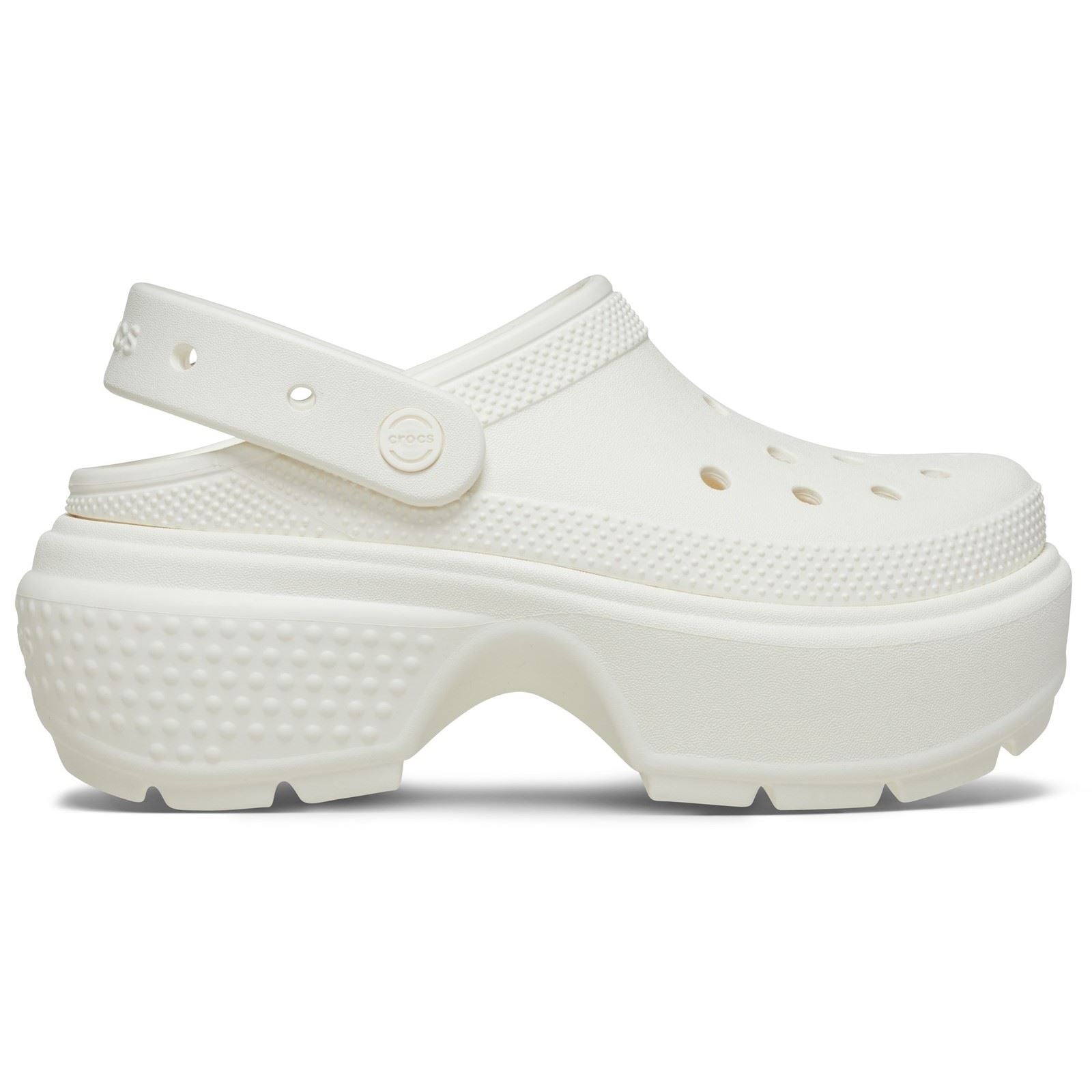 Crocs Stomp Clog Synthetic Chalk Clogs