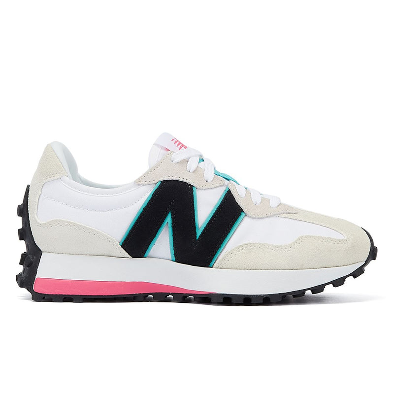 New Balance 327 Women's Pink/Teal Sneakers