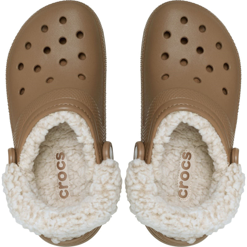 Crocs Classic Fleece Lined Thermoplastic Sepia Clogs