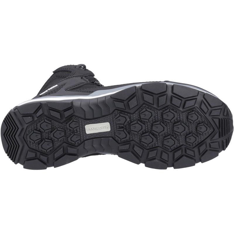 Hard Yakka Atomic Leather Black Safety Boots