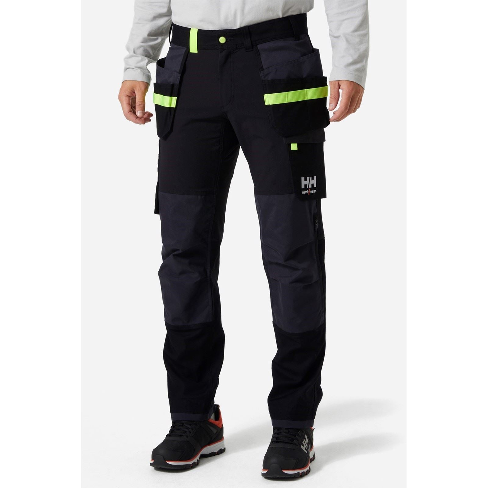 Helly Hansen Workwear Oxford 4X Construction Men's Black Work Trousers