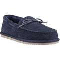 Hush Puppies Abraham Suede Men's Navy Slippers