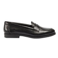 Pod Islay Leather Girls's Black Loafers