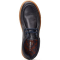 Base London Dalston Leather Men's Navy Moccasins Shoes
