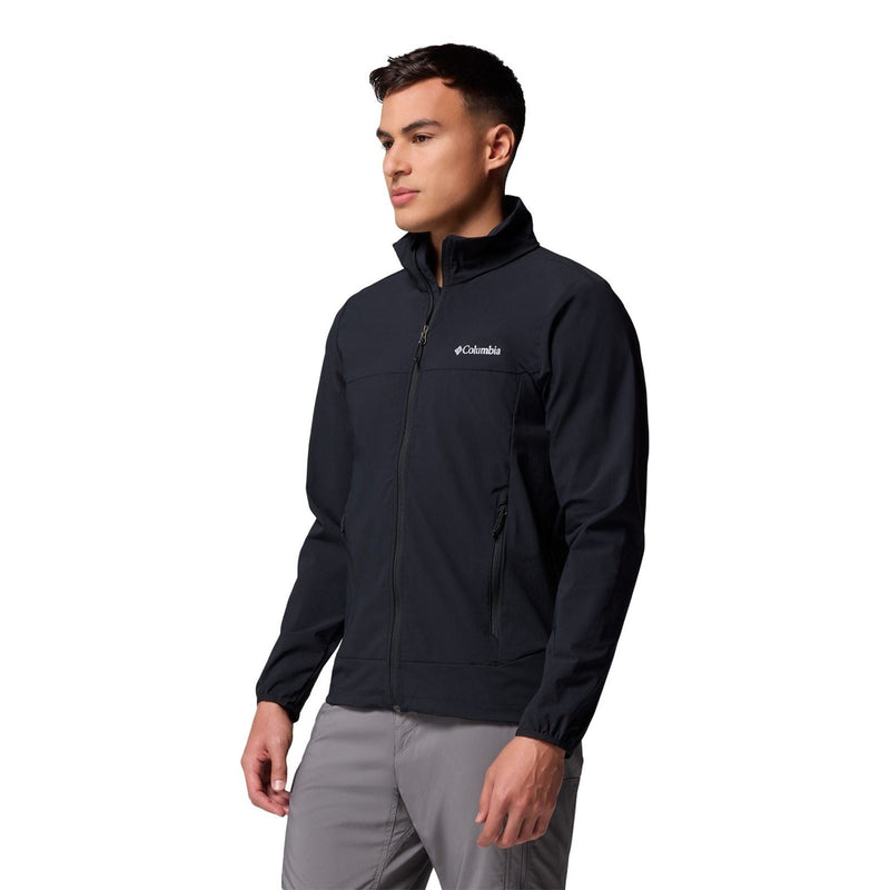 Columbia Heather Canyon II Jacket Men's Black Softshell Jacket
