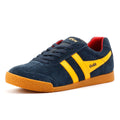 Gola Harrier Suede Women's Navy/Sun Sneakers