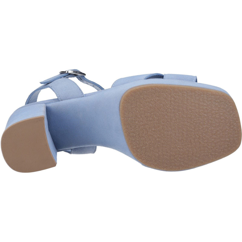 Hush Puppies Ophelia Suede Women's Blue Sandals