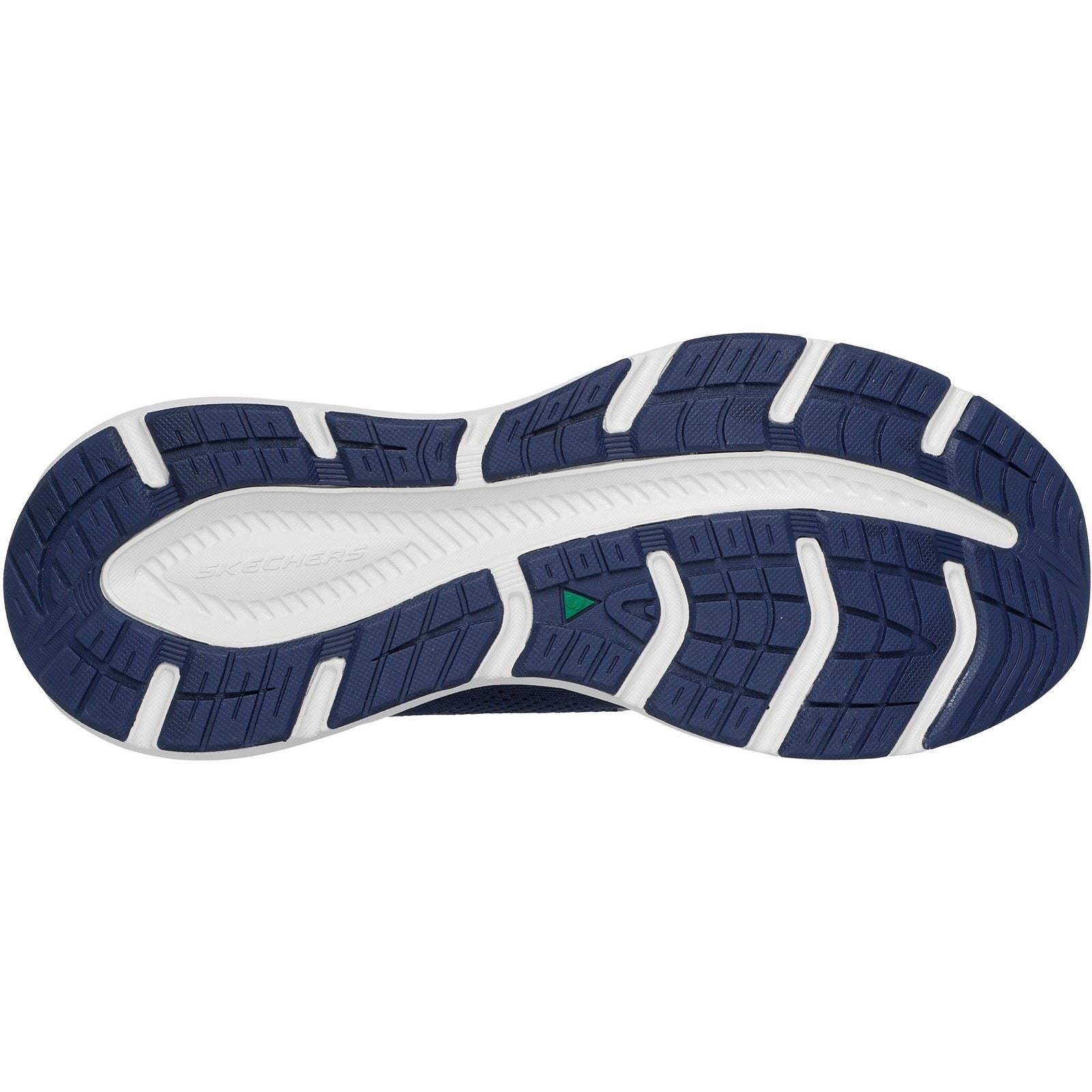 Skechers Edgeride Textile Men's Navy/Orange Sneakers
