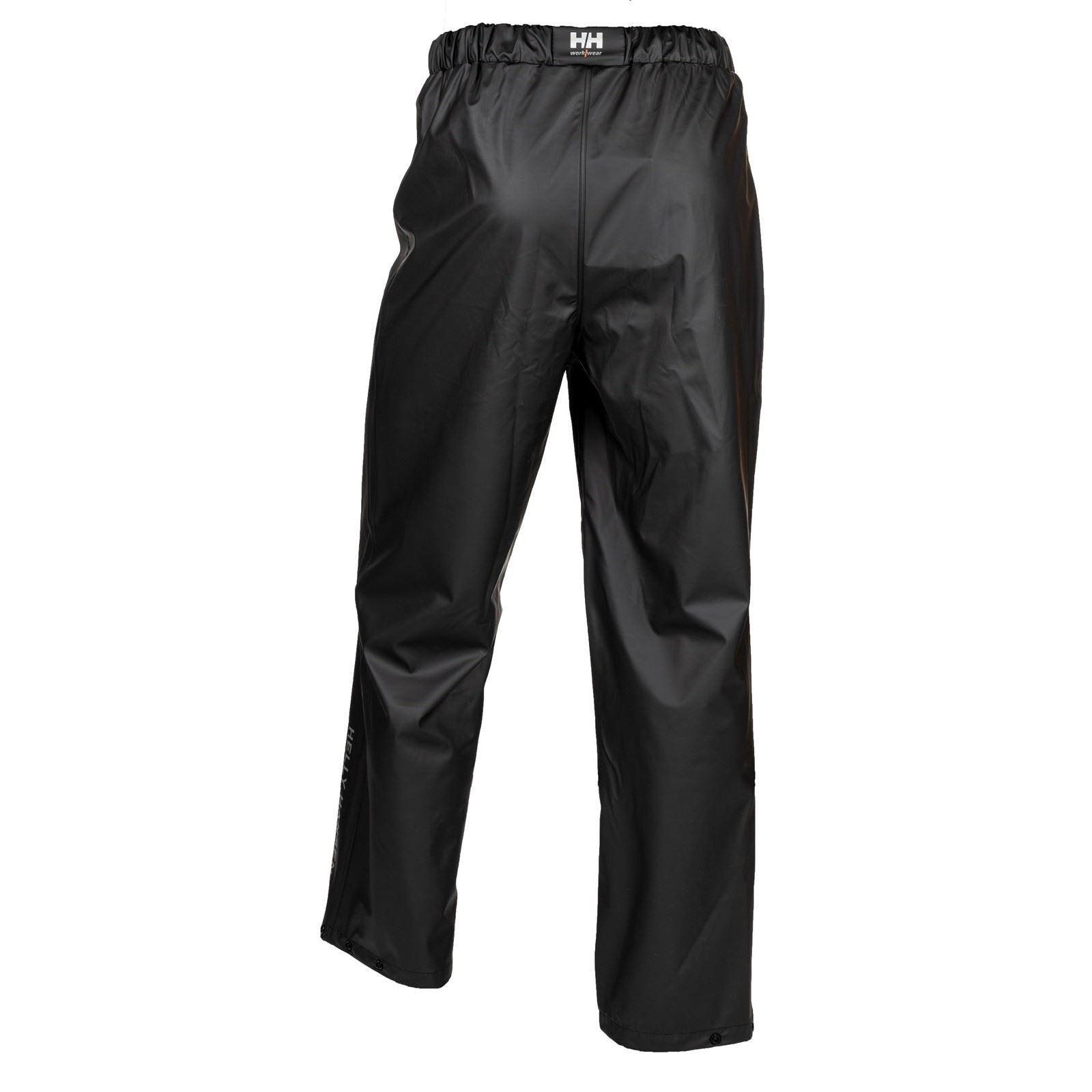 Helly Hansen Workwear Voss Polyester Unisex Adults Black Rain Trousers