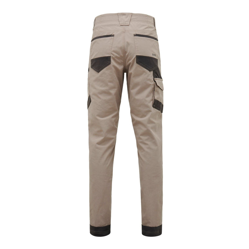 Hard Yakka Raptor Active Cotton Men's Tan Outdoor Trousers