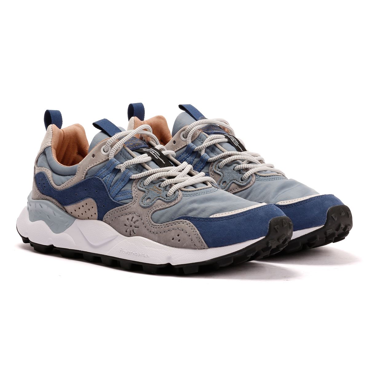 Flower Mountain Yamano 3 Men's Navy/Light Gray/Blue Sneakers