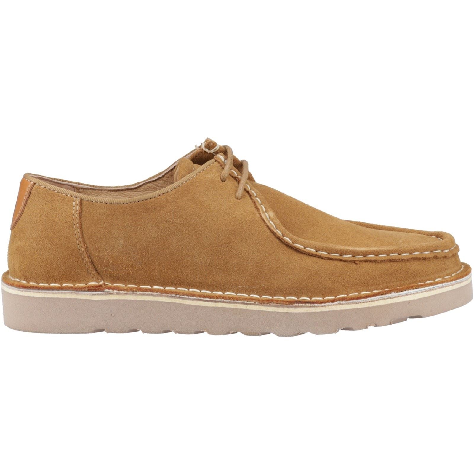 Hush Puppies Otis Suede Men's Tan Lace-Up Shoes