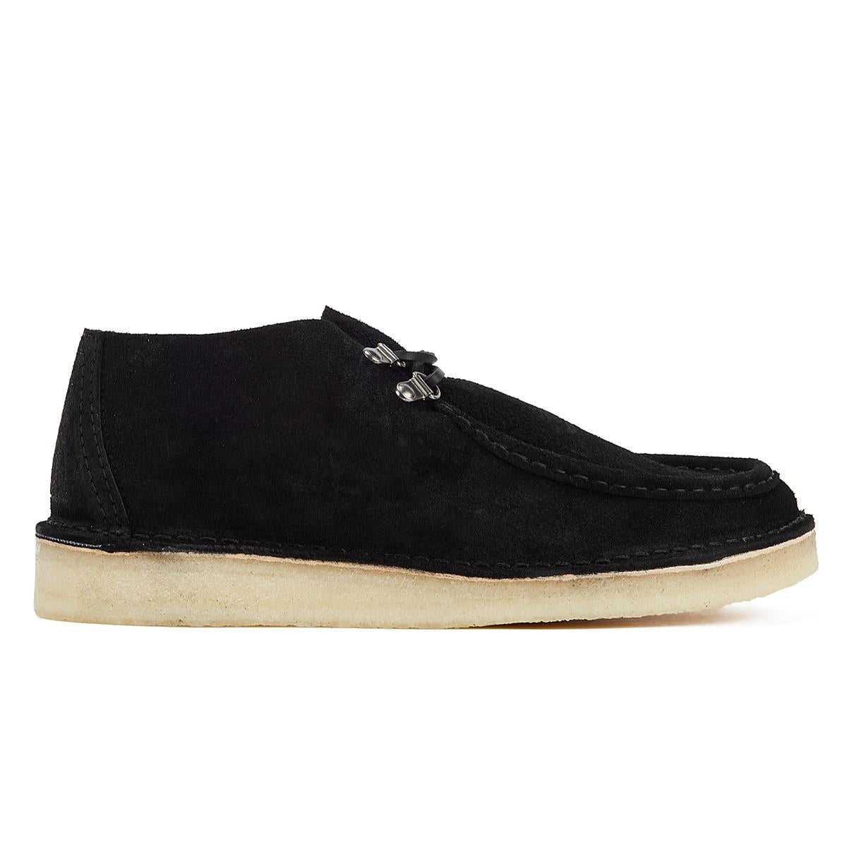 Clarks Originals Desert Nomad Suede Men's Black Boots