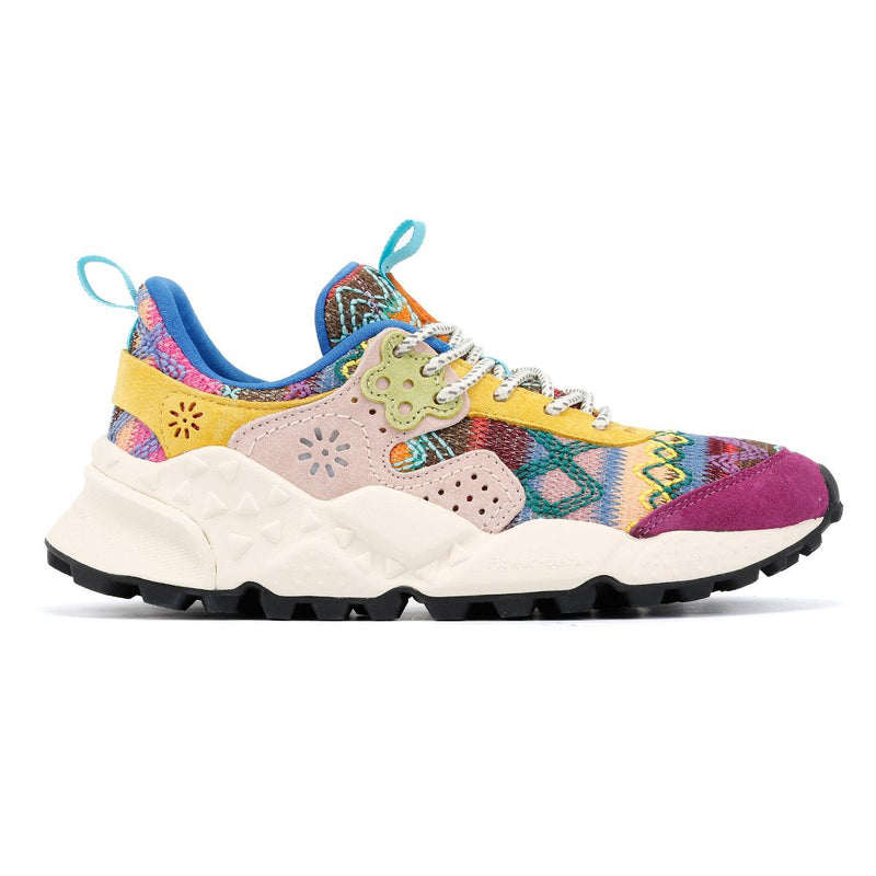 Flower Mountain Kotetsu Knit Women's Purple Aztec Sneakers