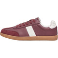 ONLY Amber Synthetic Women's Burgundy/Cream Trainers