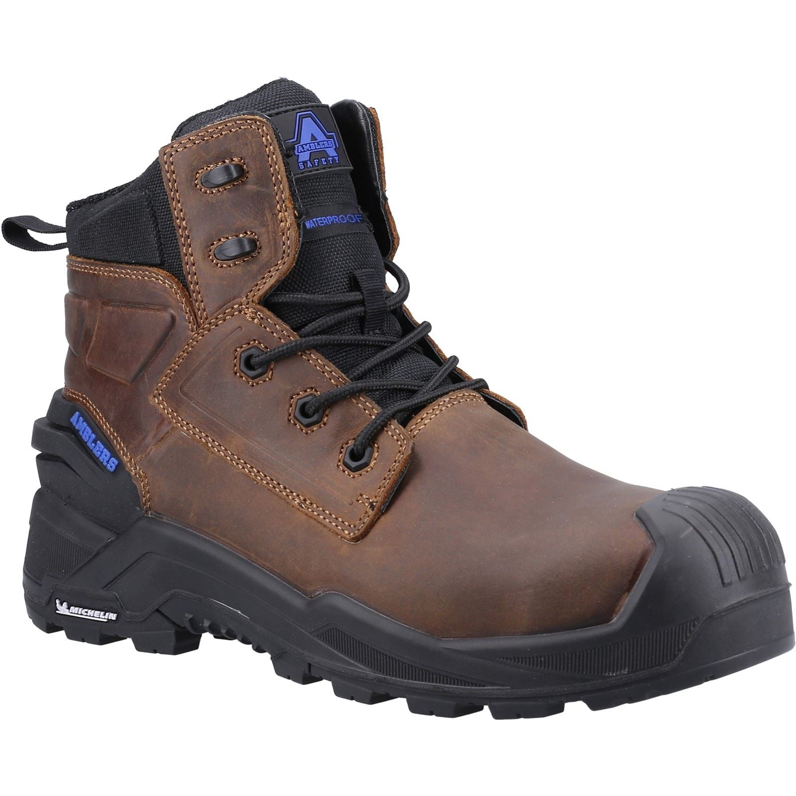 Amblers Safety 980C Leather Brown Safety Boots