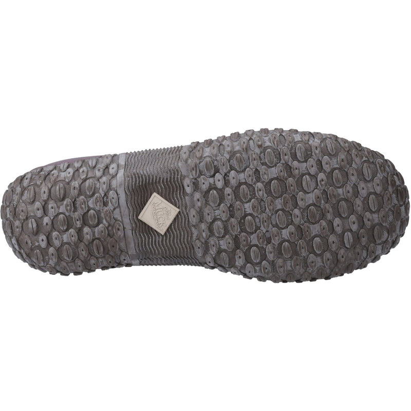 Muck Boots Muckster II Ankle Rubber Wine/ Herringbone Wellington Boots