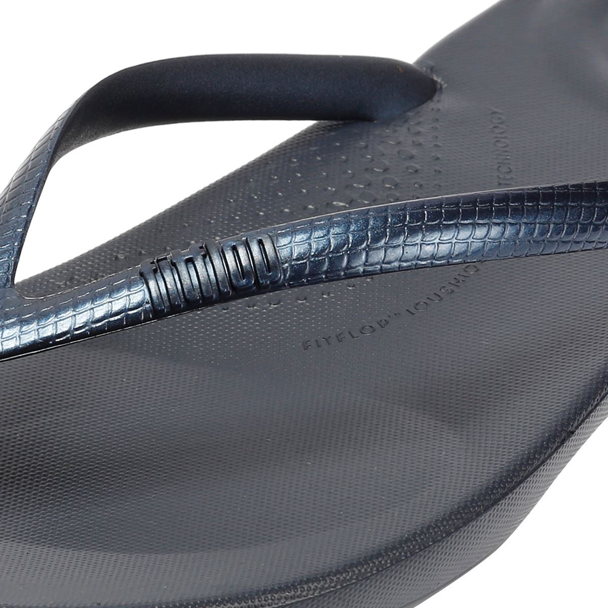 FitFlop Iqushion Ergonomic Women's Midnight Navy Flip Flops