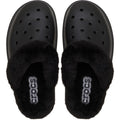 Crocs Classic Fuzz Scuff Thermoplastic Men's Black Slippers