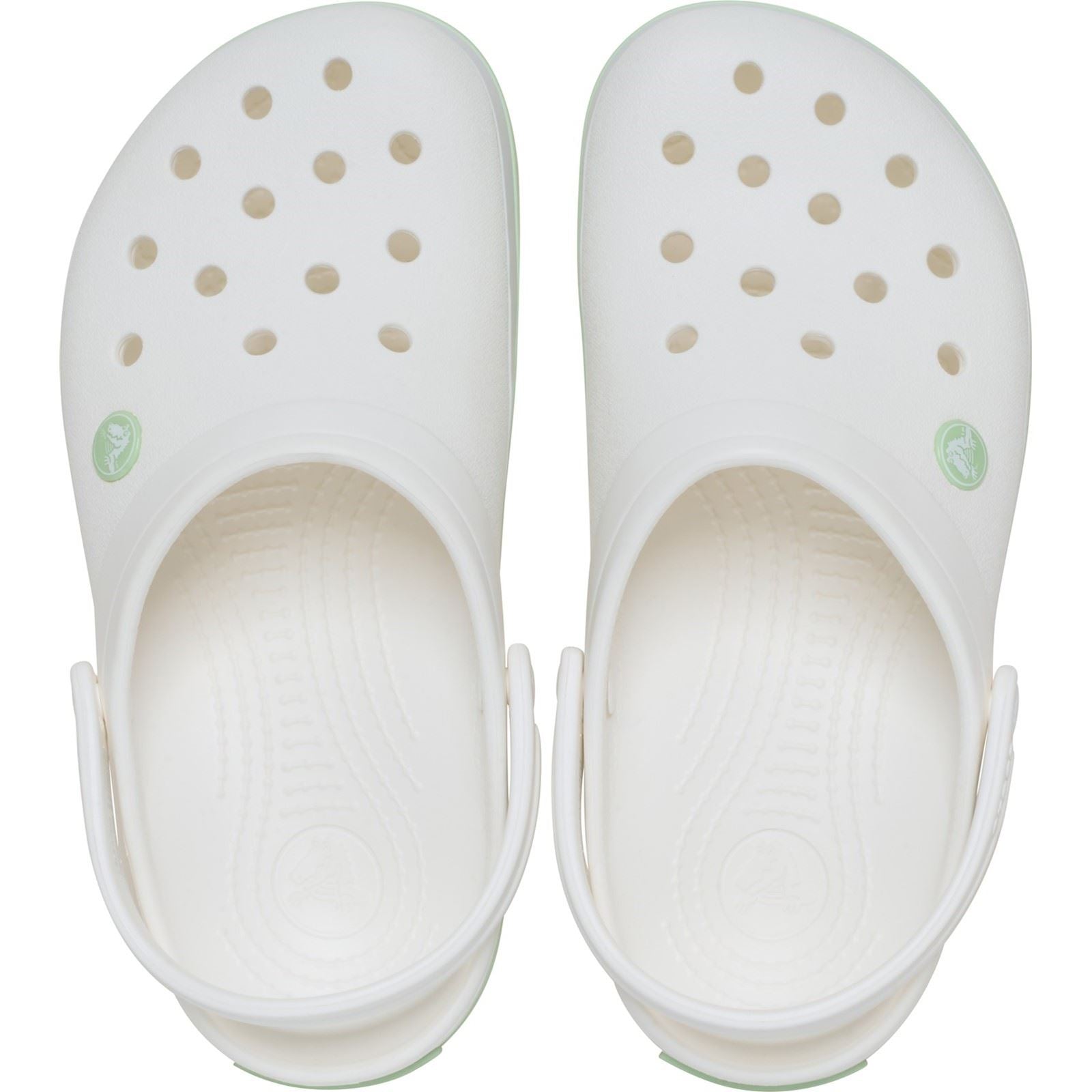 Crocs Crocband EVA Women's White/Serene Green Clogs
