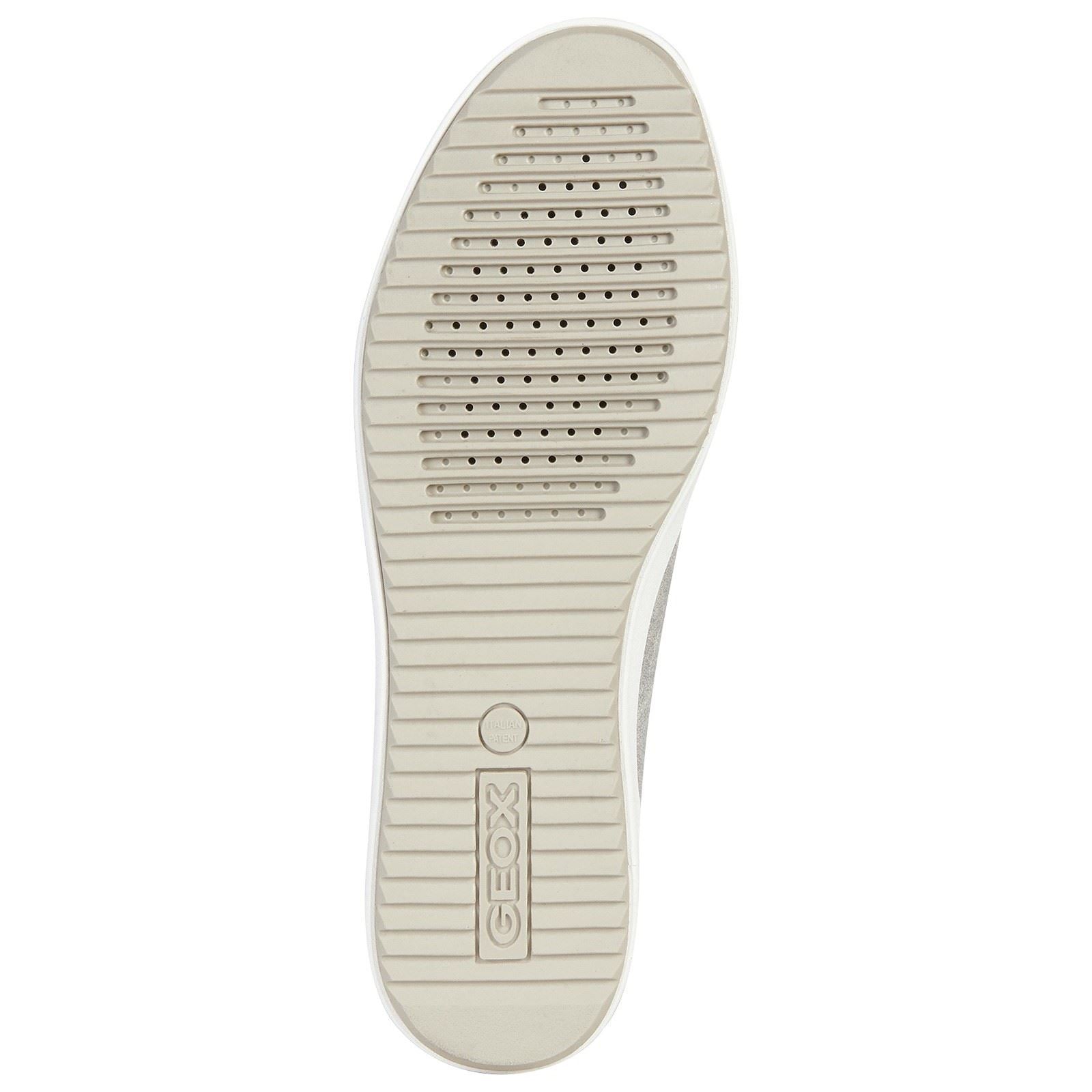 Geox D Blomiee A Synthetic Synthetic Women's Silver Sneakers