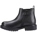 Hush Puppies Ariella Chelsea Leather Girls's Black Boots