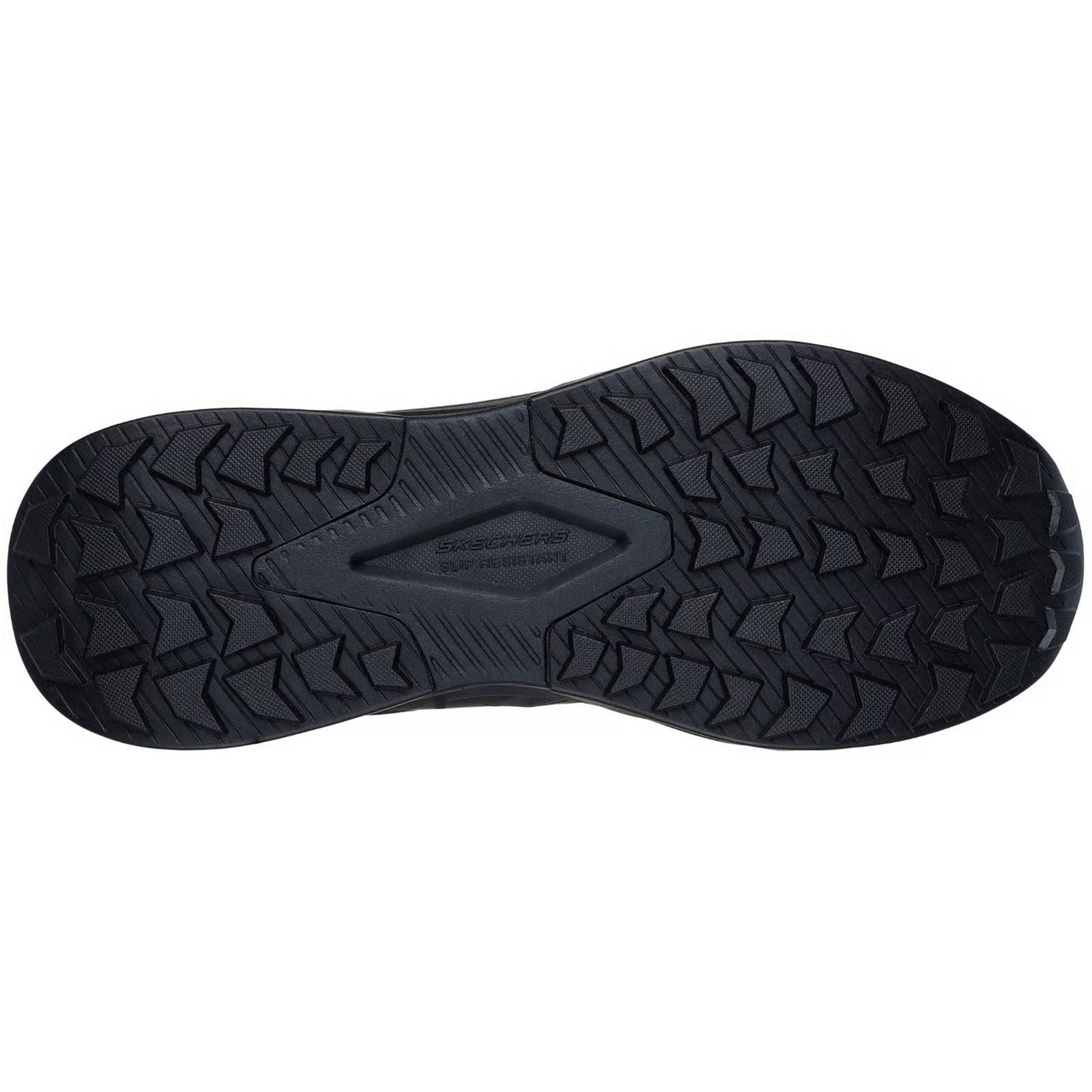 Skechers Workwear Speed-Flex Trekker Nylon Men's Black Safety Sneakers