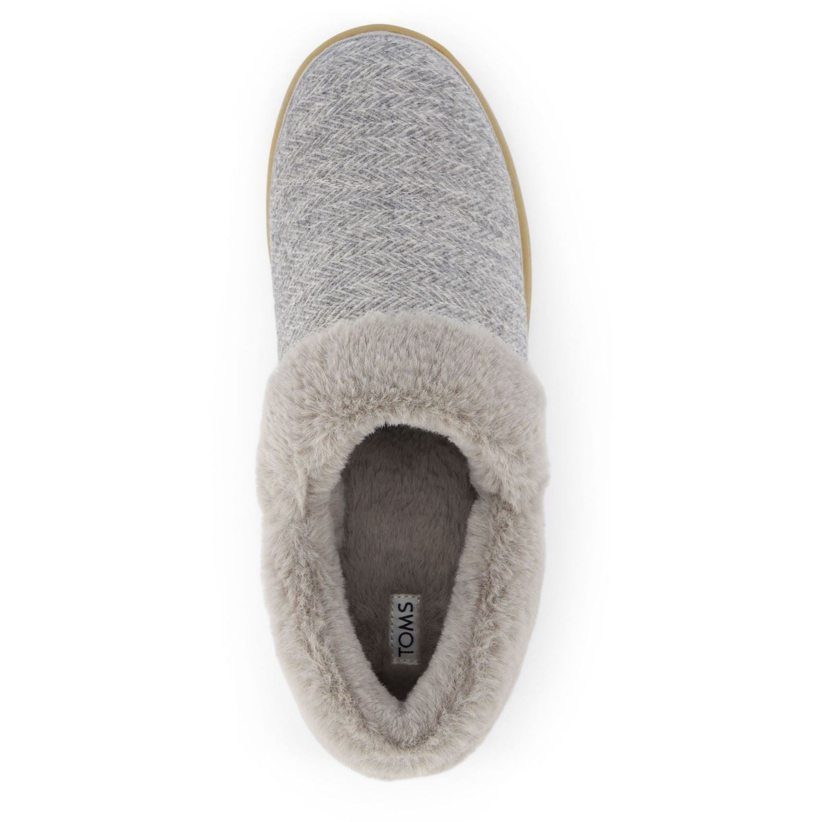 TOMS Oslo Synthetic Women's Grey Slippers