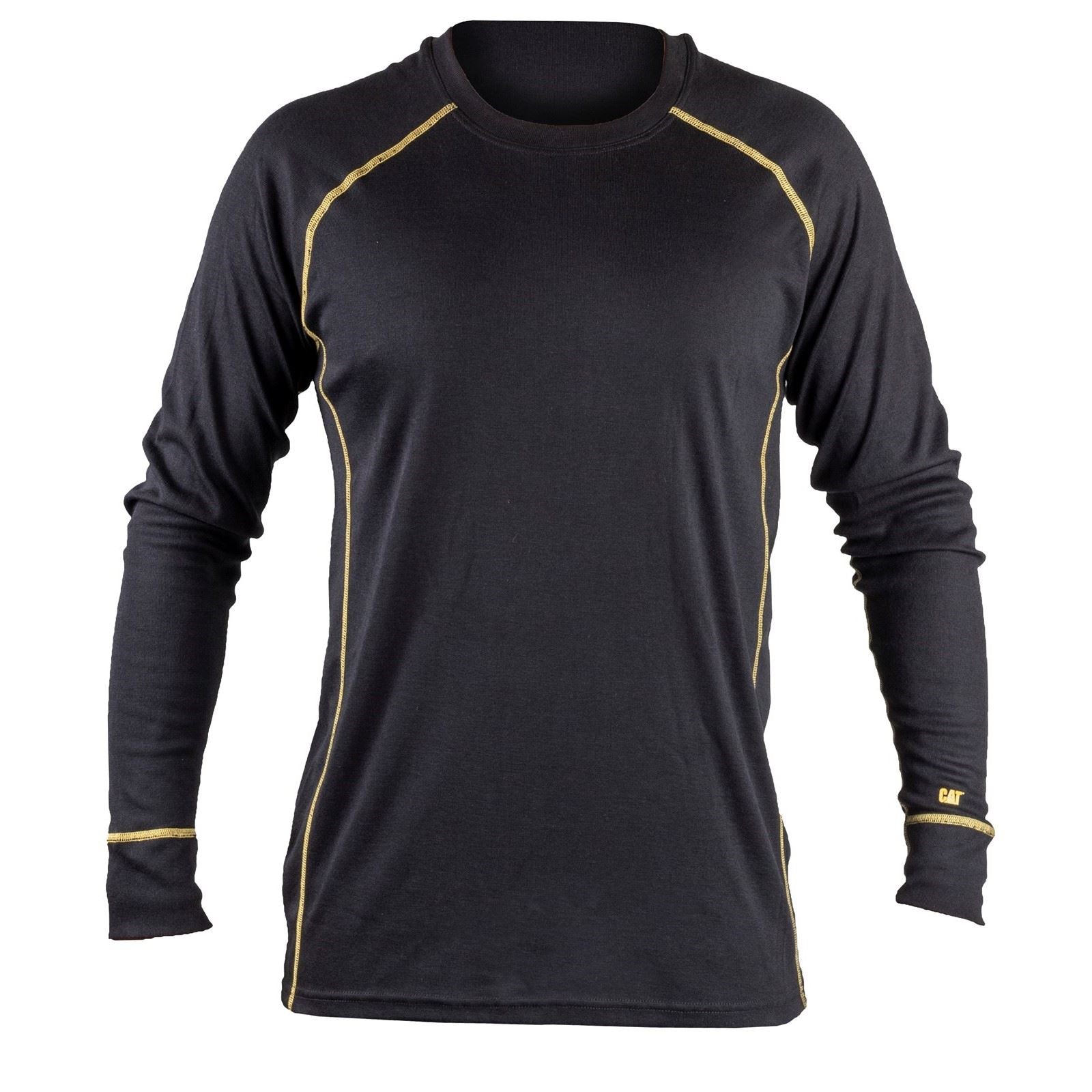 Caterpillar Thermo Synthetic Men's Black Base Layer Shirt