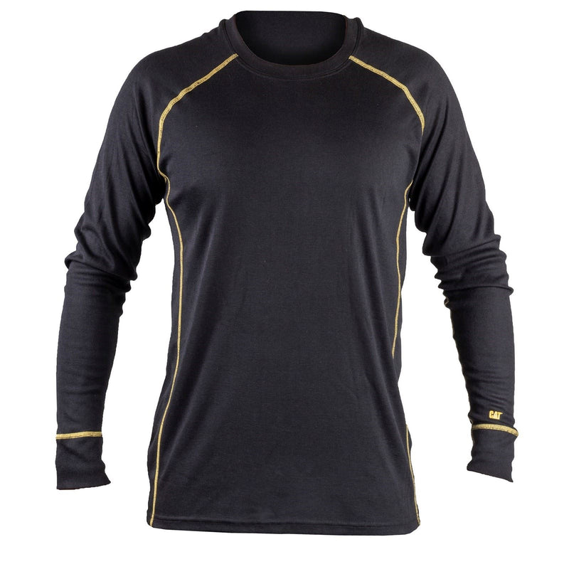 Caterpillar Thermo Synthetic Men's Black Base Layer Shirt