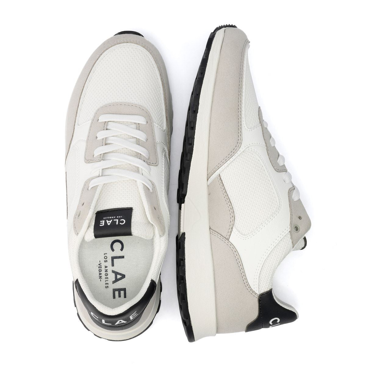 Clae Joshua Men's Microchip/White/Navy Sneakers
