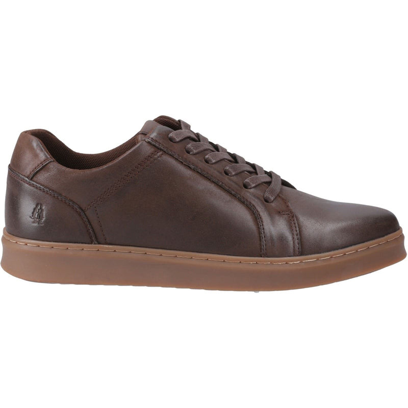 Hush Puppies Madden Leather Men's Coffee Sneakers