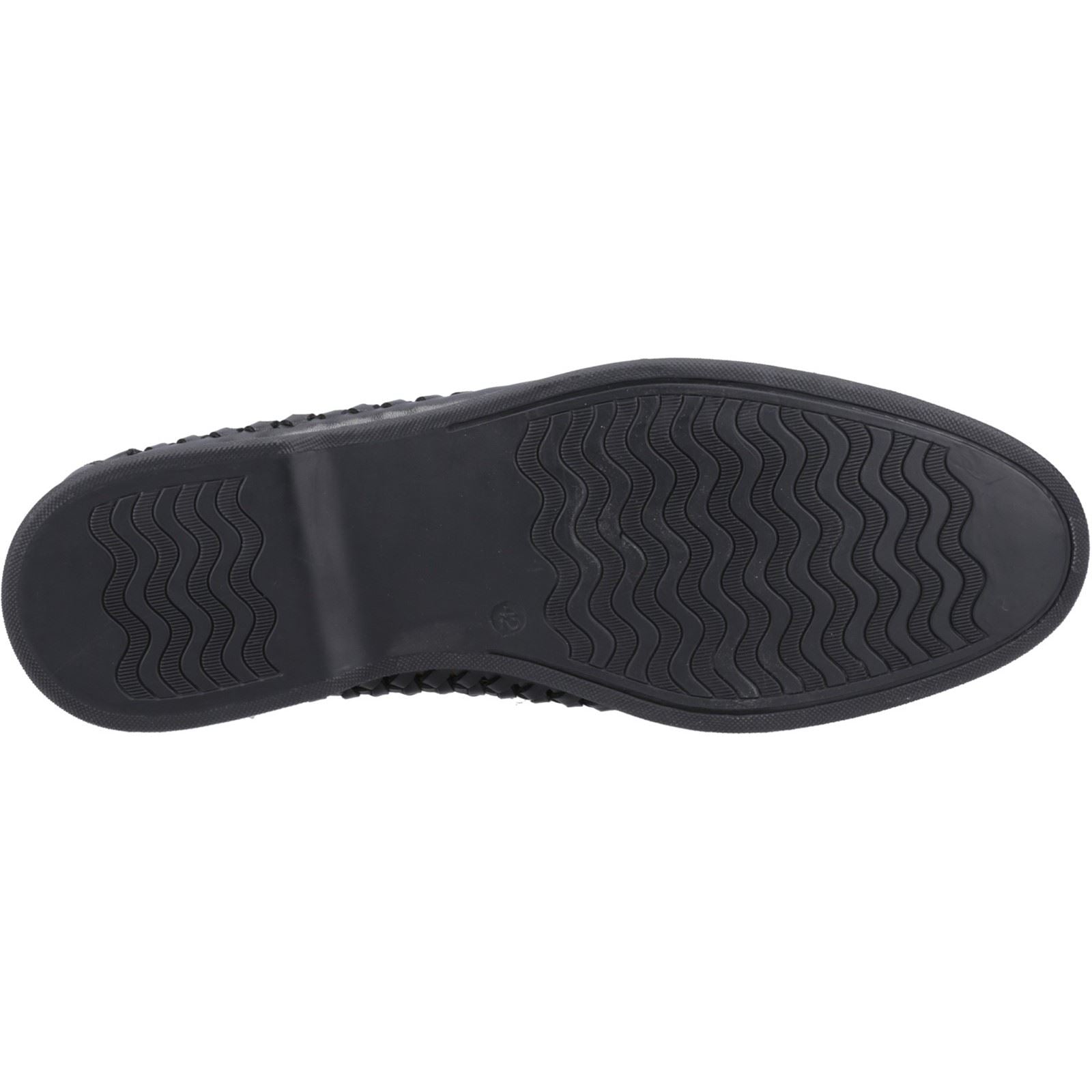 Hush Puppies Bowie Leather Men's Black Loafers