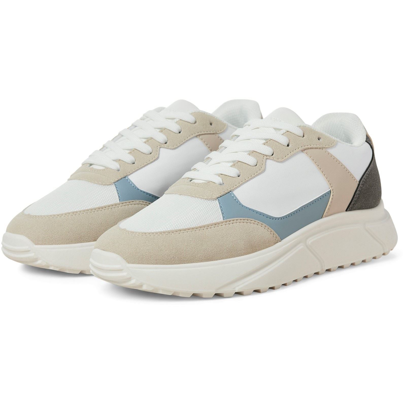 Jack & Jones Aspire Runner Synthetic Men's Moonbeam/Citadel Trainers