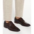 Dune Suffix Leather Men's Brown Lace-Up Shoes