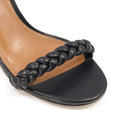 Dune Jaslyn Leather Women's Black Heels