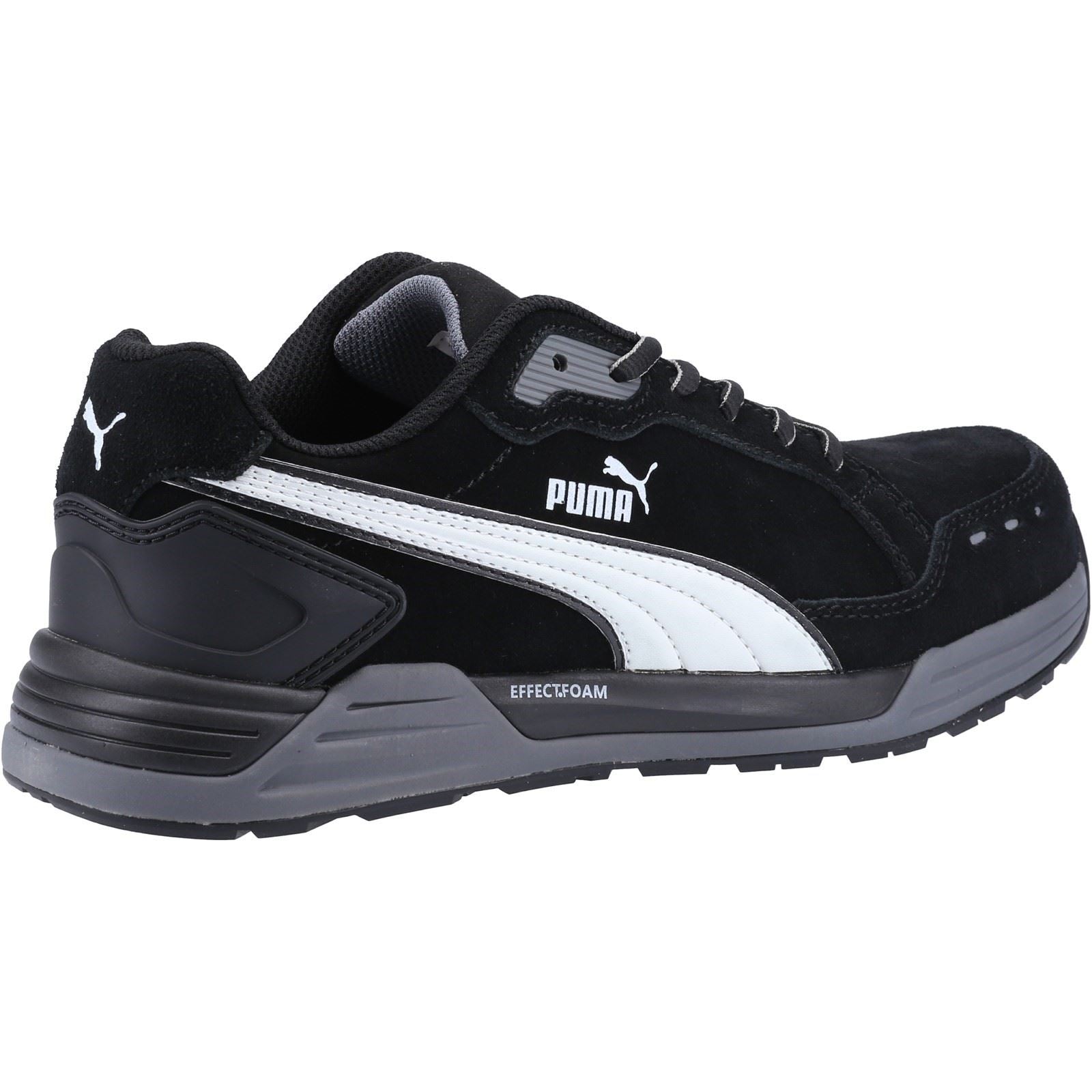 Puma Safety Airtwist Low S3 Suede Black Safety Sneakers