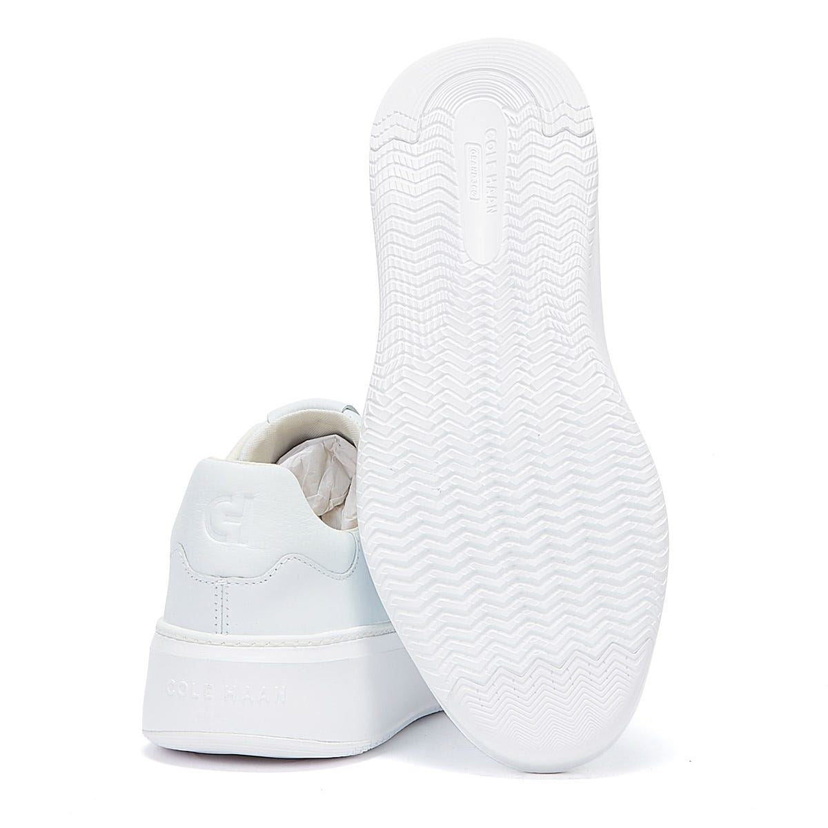 Cole Haan Grandprø Topspin Leather Men's Optic White Sneakers