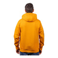 Caterpillar Trademark Banner Cotton Men's Yellow Hooded Sweatshirt