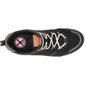 Hush Puppies Elevate Bungee Textile Women's Black Sneakers