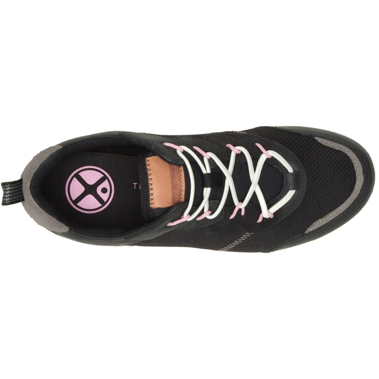 Hush Puppies Elevate Bungee Textile Women's Black Sneakers