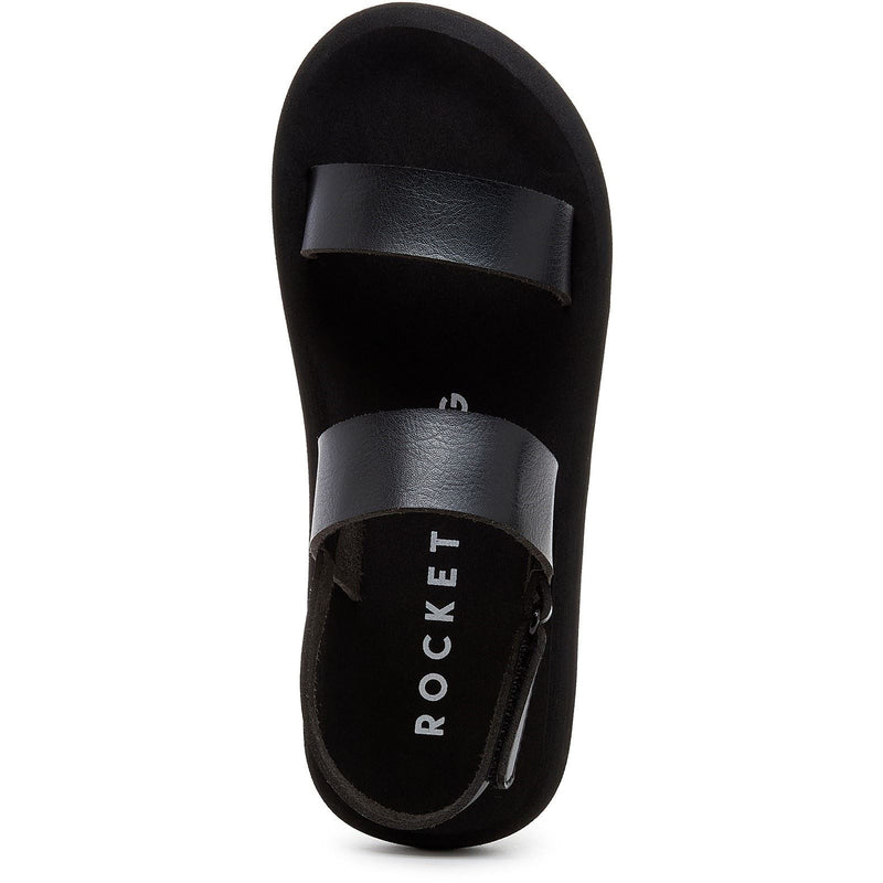 Rocket Dog Sunshine Textile Women's Black Sandals