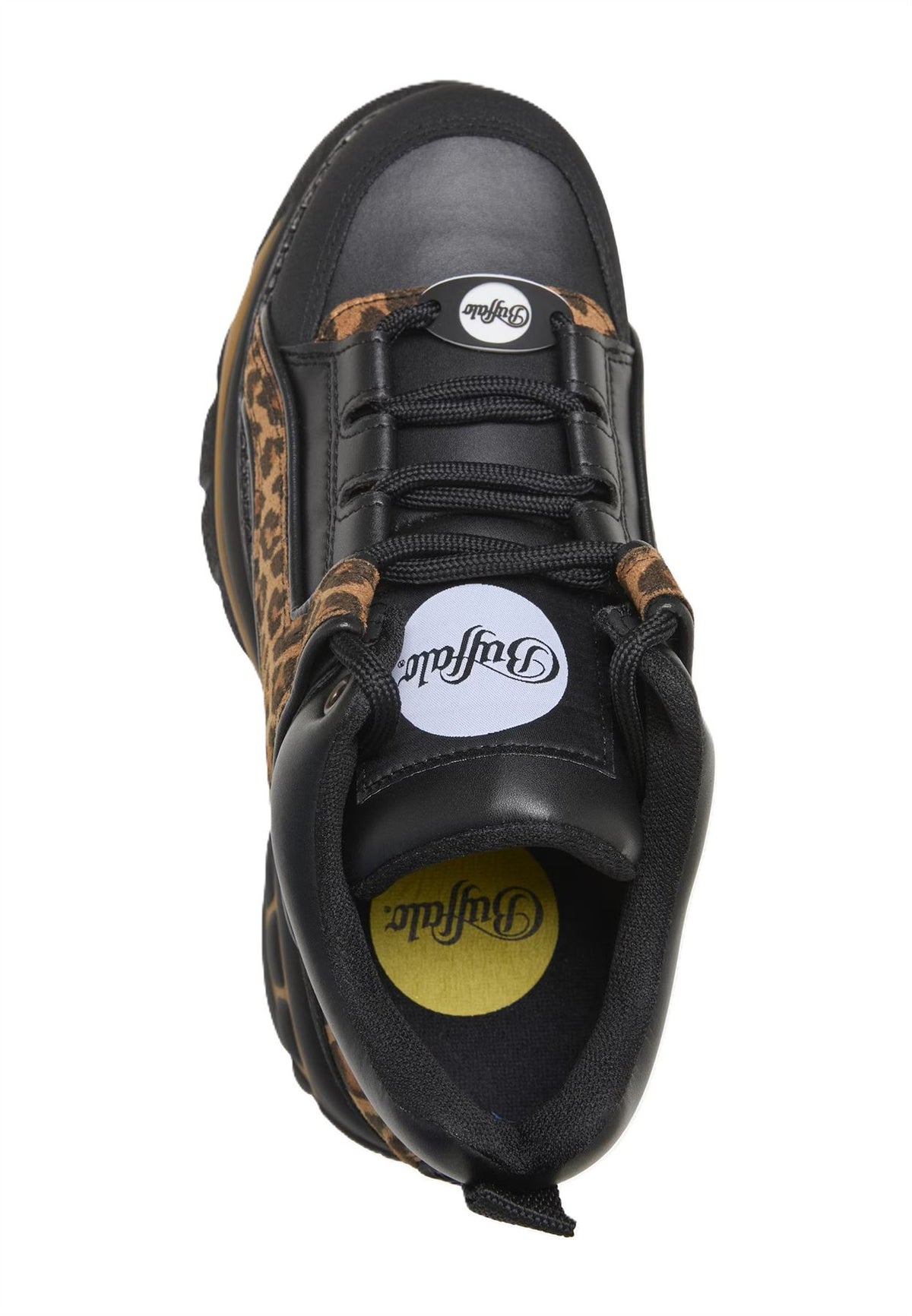 Buffalo 1339-14 Vegan Women's Leopard/Black Sneakers