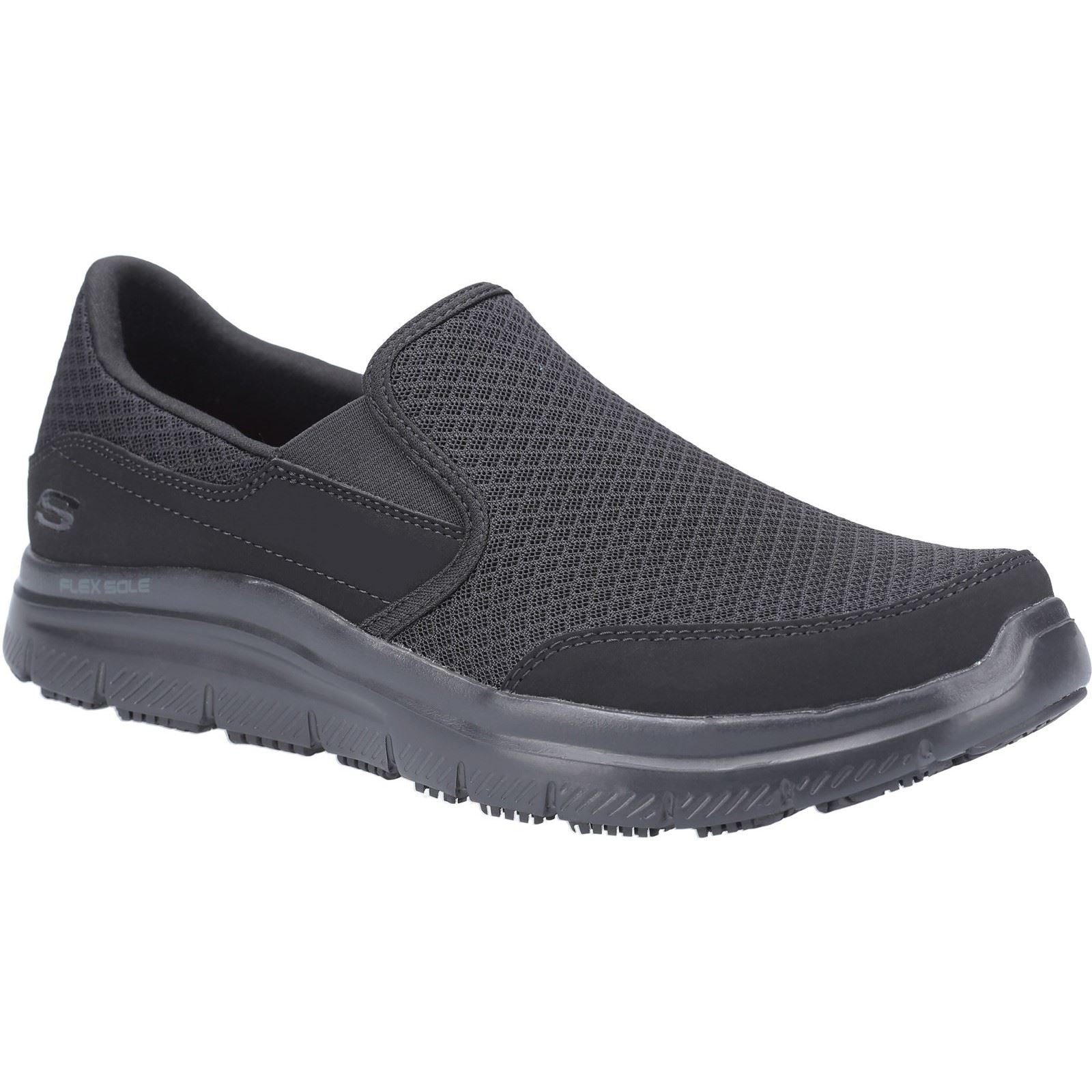 Skechers Workwear Flex Advantage - McAllen Sr Men's Black Safety Sneakers