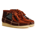 Clarks Originals Wallabee Harris Tweed Men's Rust Boots