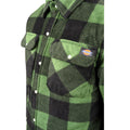 Dickies Portland Polyester Men's Green Casual Shirt