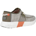 HEYDUDE Sirocco Sport Mode Nylon Men's Green/Dusty Olive/Orange Sneakers