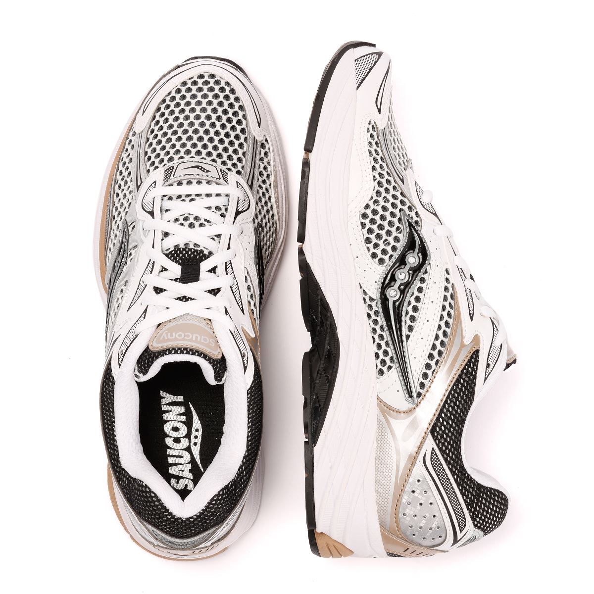 Saucony Progrid Guide 9 OG Men's White/Saddle Sneakers